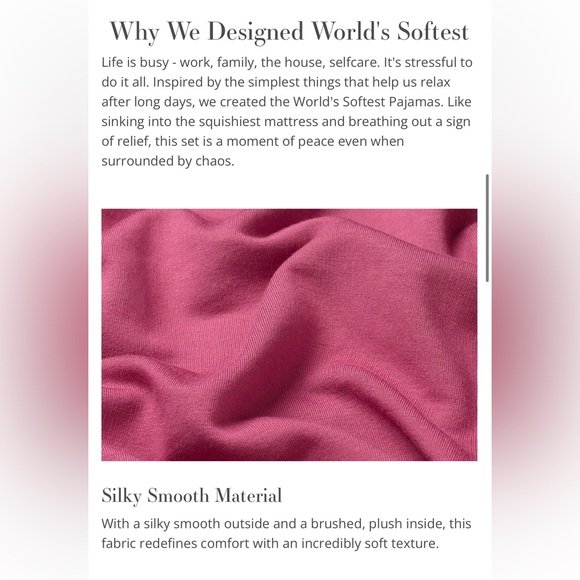 Pajamagram Raspberry super soft pajamas Medium - Picture 10 of 12